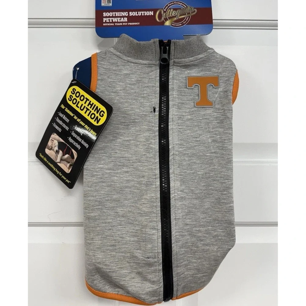 Pets First Tennessee Vols Dog Soothing Solution Vest S Dogs Calming Coat